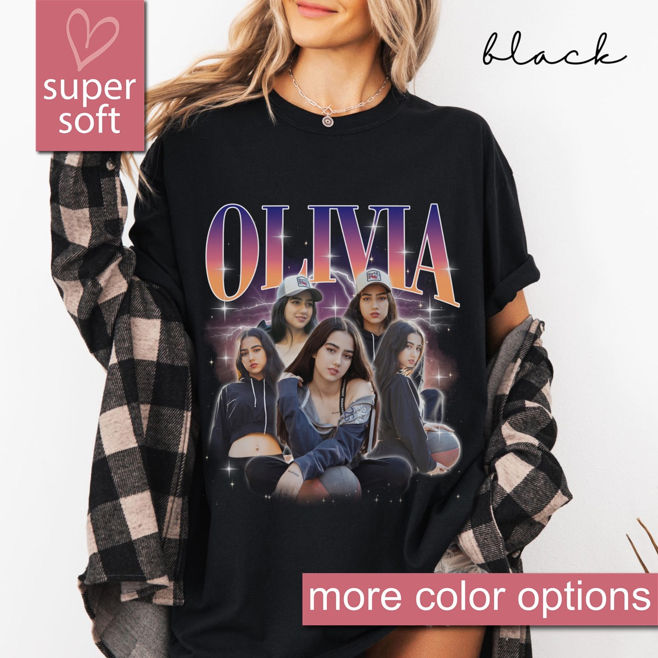 Comfort Colors® Custom Bootleg Girlfriend - T-Shirt